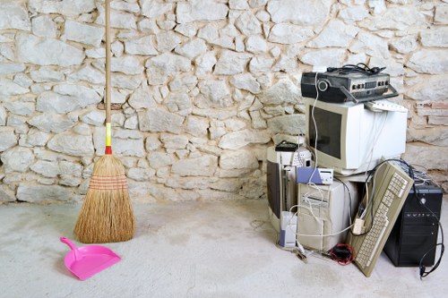 Tools used in professional garden clearance