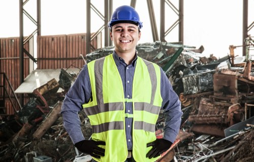 Eco-friendly recycling and donation during home clearance